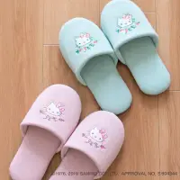 在飛比找蝦皮購物優惠-日本空運 Hellokitty可水洗刺繡室內拖鞋房間拖鞋方便