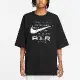 Nike 短袖 NSW Tee 男款 黑 大勾 寬版 羅紋 棉T 短T 落肩 城市 FD1250-010