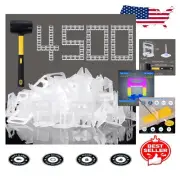 Complete 4500-Piece Tile Leveling System with 16 oz Rubber Mallet – Eco-Friendly