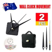 2PCS Silent DIY Quartz Movement Wall Clock Motor Mechanism Repair Kit