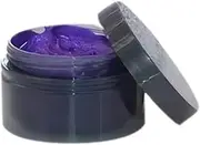 Temporary Hair Color Disposable Temporary Hair Dye Water Soluble Wax Color Quick Drying Wash Out Multipurpose for Kids Women Men Use Purple, Dye