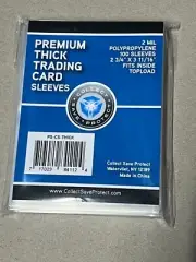 CSP Ultra Thick Pro Card Penny Sleeves Clear 2-3/4" X 3-11/16"~Pack of 100