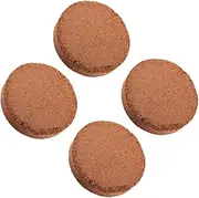 BESPORTBLE Nutrient Soil Blocks 4 Pack Planting Blocks for Vegetable Flower Gardening Safe for Home Use