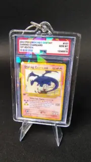 (2002) Pokemon Keychain - Shining Charizard - Neo Destiny (N4)
