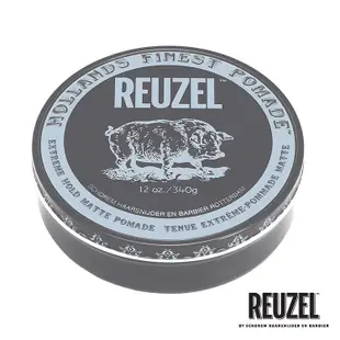 【REUZEL】灰豬極強水泥級無光澤髮蠟(35G 113G 340G)｜GISH Beauty 美髮 髮品 造型 髮蠟