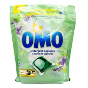 OMO Detergent Capsules White Orchid & Mint Pack of 42's