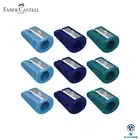 9pcs Faber Castell Mini Slim Sharpener | Handy Small Portable Pencil Sharpeners