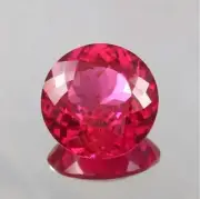 30 Ct Natural Flawless Pink Mozambique Ruby CERTIFIED Round Cut Loose Gemstone