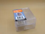 Set Of 2 Essentials Stackable Organizing Drawer Clear 5"x5"x1.75"H