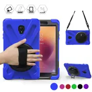 MCC Heavy Duty Strap Samsung Galaxy Tab A 8.0 2017 T380 T385 Case Cover [Blue]