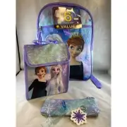 Box of 6 Frozen 2 Elsa & Anna Large 16" Backpack Includes 6 Pcs