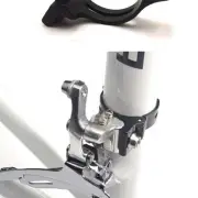 Front Derailleur Bike Aluminum Alloy Black Clip Ring Components Conversion Seat