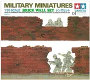 Tamiya 1/35 SCALE BRICK WALL SET Military Miniature Series No.28 Model Kit 35028