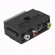 21Pin EuroSCART to 3 RCA AV Adapter for the PS4 and WII