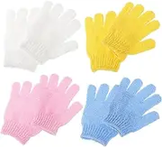Glove Double-sided Exfoliating Bath Gloves Wash Towels Mitten Bath Towel Gentle Back Massage
