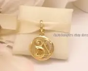 NEW Pandora Shine ME ELEMENTS MEDALLION Charm 762318C01 RETIRED
