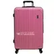 《葳爾登》mingjiang名將28吋硬殼鏡面登機箱360度旅行箱防水行李箱貝殼箱28吋m8015粉紅色