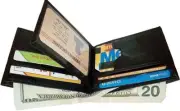 Men's Soft Leather Wallet 12 Card Holder ID windows Billfold Wallet Brand New