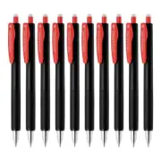 ZEBRA Gel Ballpoint Pen Sarasa Nano 0.38mm Red 10 pieces