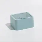 AA (Blue)Lipstick Storage Box Large Capacity Double Layer Grid Design