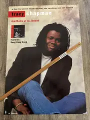 VINTAGE POSTER: TRACY CHAPMAN Matters Of The Heart (Original InStore 1992)