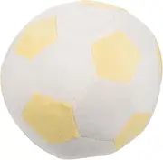 Toyvian Plush Soccer Ball Pillow Fluffy Stuffed for Creative Indoor Decoration Unique Soccer Fan Ornament