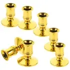 20 PCS Electronic Candle Holder Taper Candles Candlestick Decorative