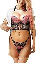 A AIFAMY Sexy Aprons for Women Funny Kitchen Cooking Apron for House Warming Party Christmas Gag Gift Exchange