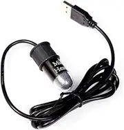 Fahgaer 10W Mini Aquarium Heater Fish Tank Heater Thermostat Constant Fixed Temperature 5V/2A Heater for 1-5L Tanks