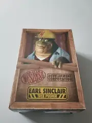 NECA ABC DINOSAURS EARL SINCLAIR TREE PUSHER WESAYSO ACTION FIGURE BNIP