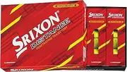 Dunlop SRIXON DISTANCE9 2022 Golf Balls, 1 Dozen (Pack of 12), Passion Yellow