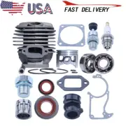 Bore 48mm Cylinder Piston Kit For Stihl 034 Super 036 Pro MS360 Intake Manifold