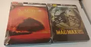 Dune 2 + Mad Max Fury Road 4K Steelbooks--NEW-Box Shipping with Tracking