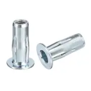 5pcs 5/16-18 Multi-Grip Rivet Nuts Pre-Bulbed Insert Nut Carbon Steel