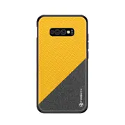 Honors Series Shockproof PC + TPU Protective Case for Galaxy S10e(Yellow)