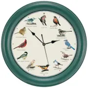 Mark Feldstein Original Singing Bird Clock, 10.7-Inch