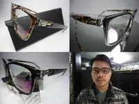 在飛比找Yahoo!奇摩拍賣優惠-信義計劃 眼鏡 渡邊徹 薄鋼 大框膠框 複合式雙材質 無螺絲