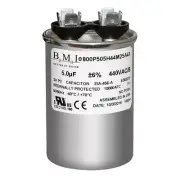 14105 - Mars OEM Replacement Run Capacitor 440/370 VAC 5 MFD Round