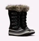 *NIB*Sorel Ladies Joan of Arctic Waterproof Boots Size 8 Black/Quarry