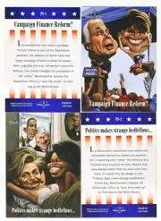 Hillary Clinton Barack Obama McCain Palin 2008 Benchwarmer Political 2 Card Set