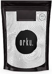 ORKU 400g Sodium Ascorbate Powder - Vitamin C Buffered Pharmaceutical Ascorbic Acid | Immune Vitamins for Immune System Booster and Strong Antioxidant for Making Serum or Adding to Smoothie and Drinks