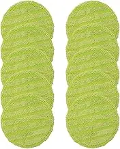 HUVNEXA 10 Pcs Replacement Pad Cordless Electric Rotary Mop Sweeper Wireless Electric Rotary Mop Replacement Scrubber Pad Steam Cleaner Replacement Parts