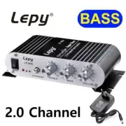 LP 808 HIFI Audio Amplifier 2.0 Channel Amplifier RCA/AUX Audio Input MP3