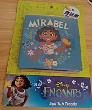 Disney Encanto 5 Pack Tub Treads 5X5 Inch Squares Isabela Luisa Mirabel