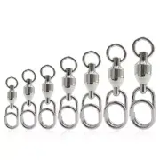 Fishing Barrels Swivels, Highly Strength Rolling Bearing Connectors