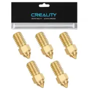 Official Creality Ender 3 V3 SE Nozzles 0.4mm 5PCS High-Speed Brass Nozzles 3D