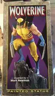 MARVEL WOLVERINE PAINTED STATUE BROWN VERSION SCULPTED BY MARK NEWMAN 1691/3500