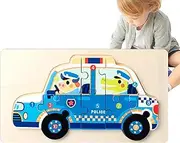 School Bus Puzzles, Educational Fire Truck Puzzles, Children Brain Teaser, Cute Cruise Ship Toys for Home, Kindergarten, Nursery