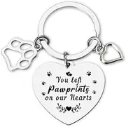 Dog Memorial Gifts for Loss of Puppy Sympathy Bereavement Gifts for Loss of Pet Dog Lover Keychain Gifts for Dog Remembrance Gifts for Dog Owner Keychains