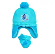 NWT-DISNEY~FINDING DORY BEANIE AND GLOVES SET